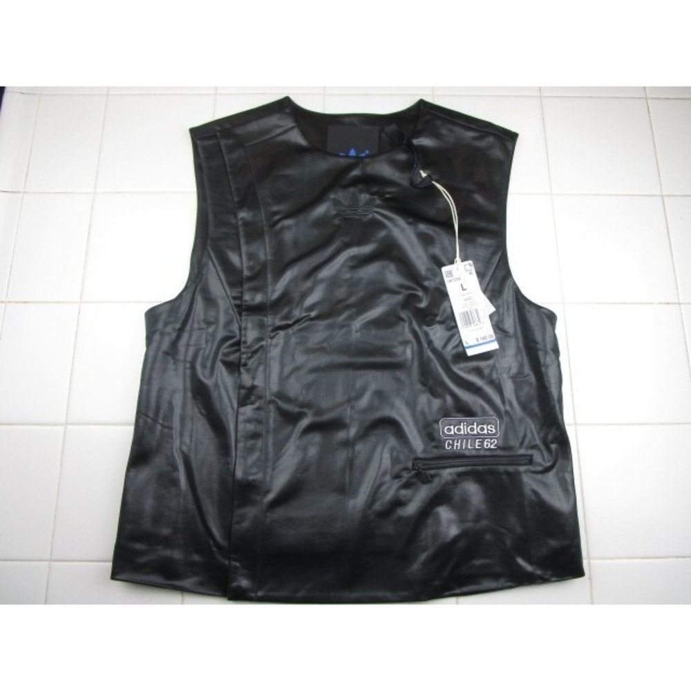 Adidas Originals Women's Large Chile 62 Black Vest HD7259
